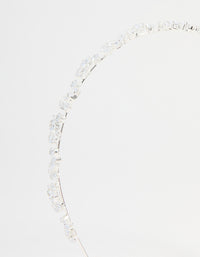 Silver  Wavy Vine Headband - link has visual effect only