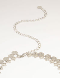 Silver Coin Charm Belt - link has visual effect only