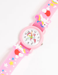 Kids Pink Unicorn Youth Watch - link has visual effect only