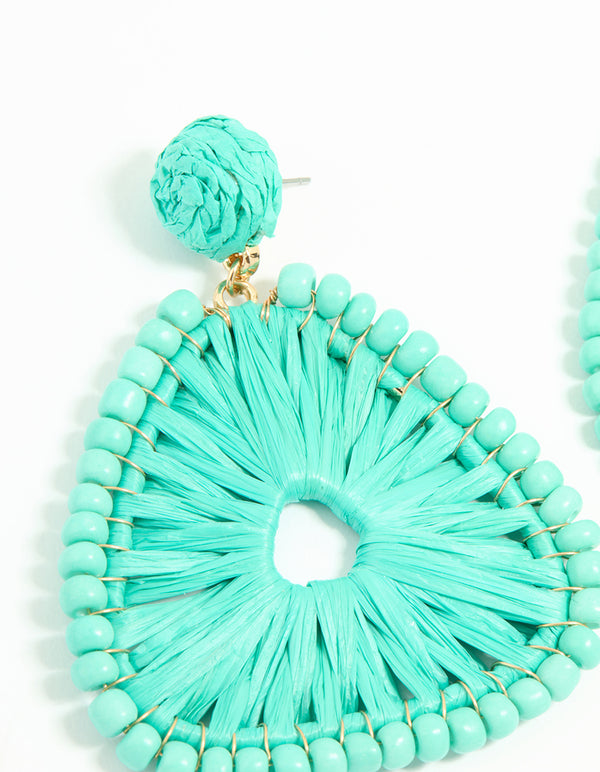 Gold Eiffel Tower Drop Earrings