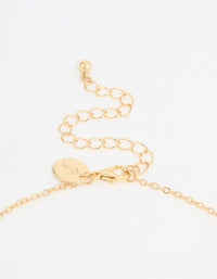 Gold Plated Cross Pendant Necklace - link has visual effect only