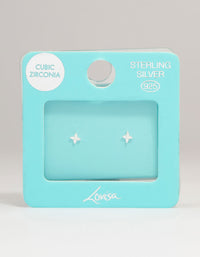 Sterling Silver Baby Flower Stud Earrings - link has visual effect only