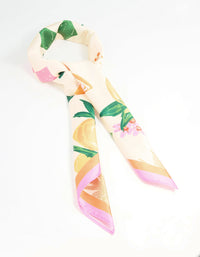 Vacation Print Fabric Scarf - link has visual effect only