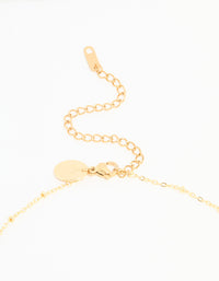 Waterproof Gold Plated Stainless Steel Evil Eye Necklace - link has visual effect only