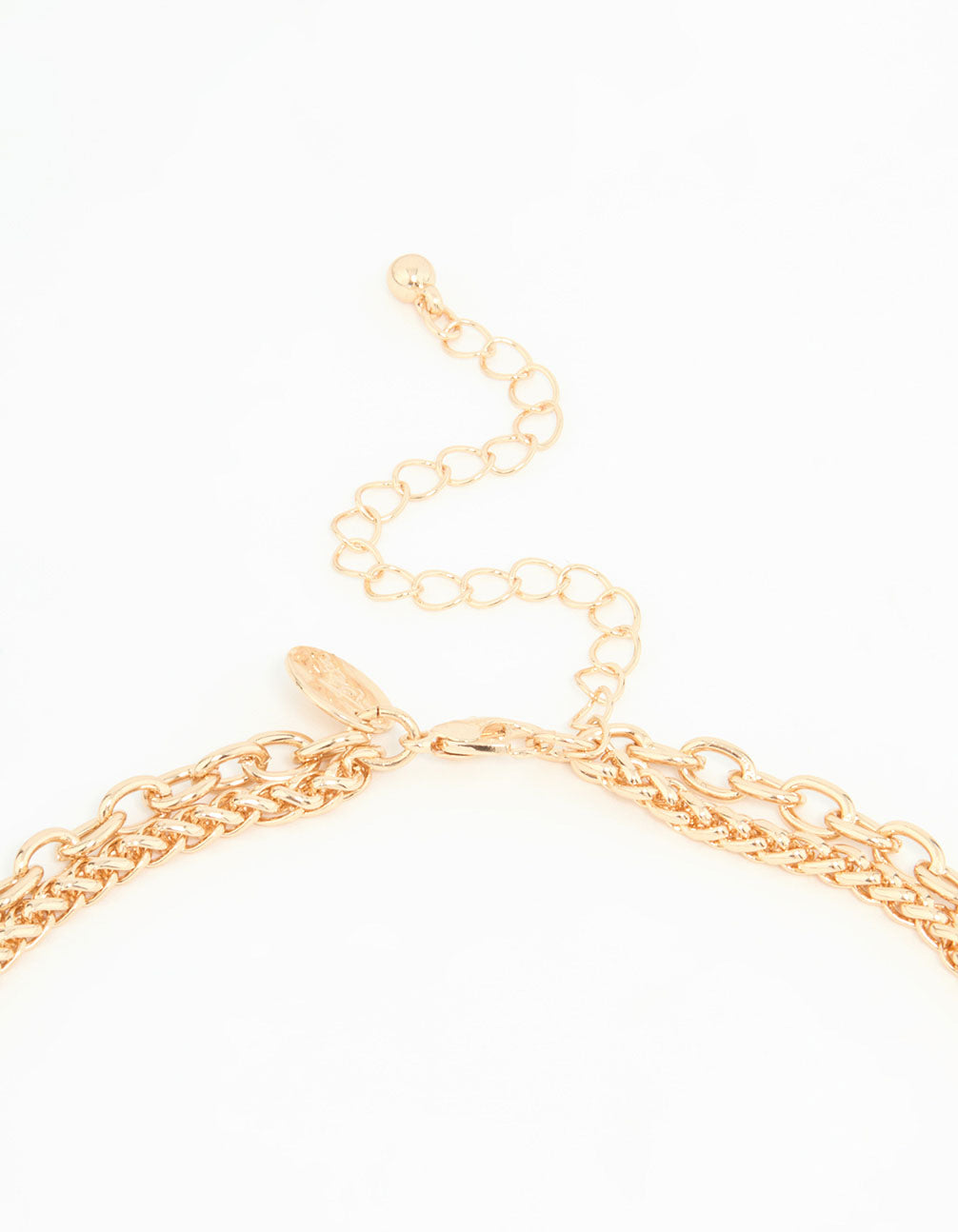 Gold Circle Layered Necklace