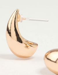 Gold Teardrop Drop Earrings - link has visual effect only