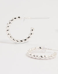 Silver Cubic Zirconia Bow Mixed Stud Earrings 3-Pack - link has visual effect only