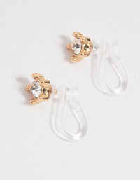 Gold Diamante Ear Cuff 3-Pack - link has visual effect only