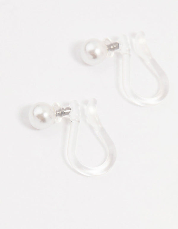 Gold Drop Floral Cuff Earrings 4-Pack