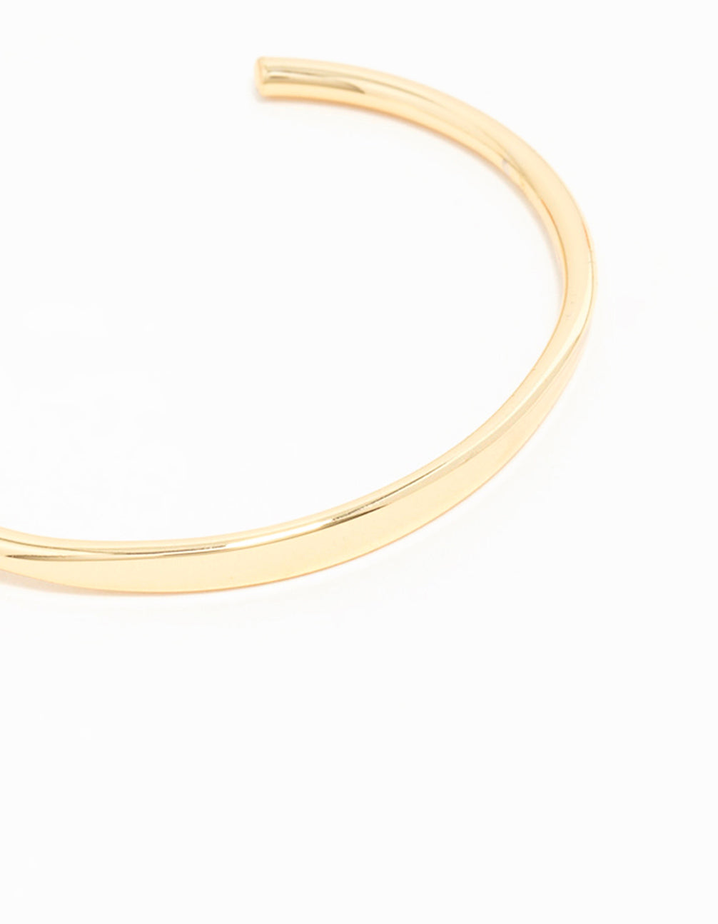 Gold Open Wrist Cuff