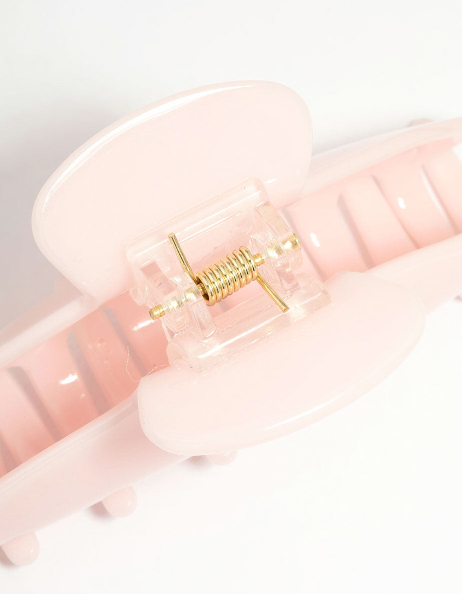 Pink Hair Claw Clip