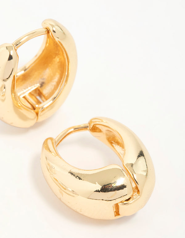 Mixed Metal Hoop Earrings 2-Pack