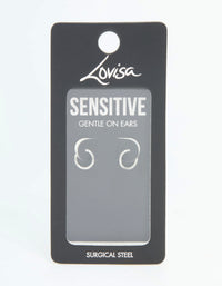 Surgical Steel Sleeper Earrings - link has visual effect only