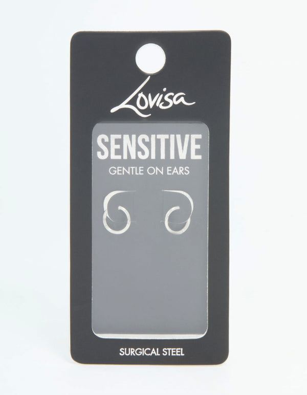 Surgical Steel Sleeper Earrings