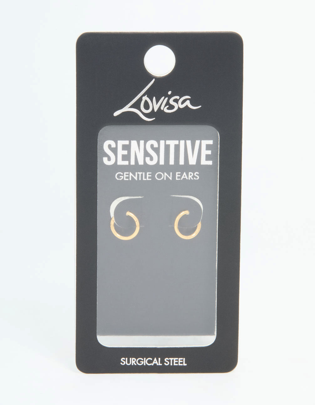 Gold Plated Surgical Steel Sleeper Earrings
