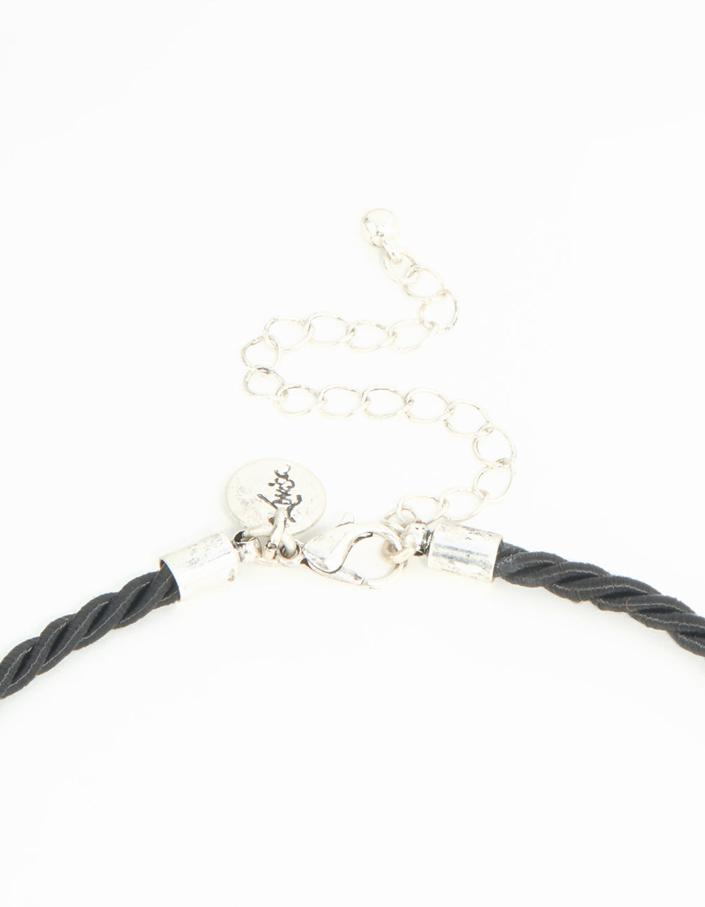 Silver Cord Turquoise Cross Y-Necklace