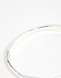 Silver Plated Organic Bangles 2-Pack - link has visual effect only
