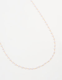 Gold Pearl Body Chain - link has visual effect only