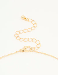 Mixed Metal Cross Heart & Mary Y-Necklace - link has visual effect only