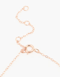 Rose Gold Plated Sterling Silver Butterfly Trio Bracelet - link has visual effect only