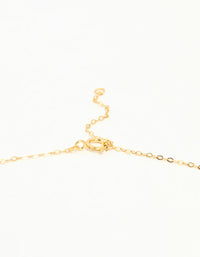Gold Plated Sterling Silver Cubic Zirconia Pavé Star Necklace - link has visual effect only