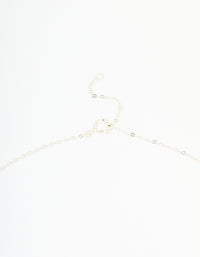 Sterling Silver Cubic Zirconia Horseshoe Necklace - link has visual effect only