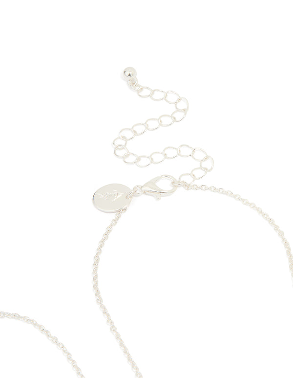 Kids Silver Friends Forever Necklaces 3-Pack
