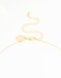 Gold Plated Bubble Taurus Necklace - link has visual effect only