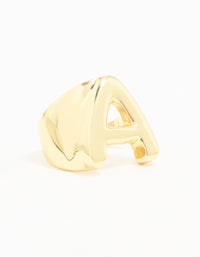 Gold Plated Bubble A Ring - link has visual effect only