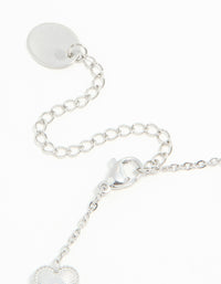 Waterproof Stainless Steel Flower Petals Charm Bracelet - link has visual effect only