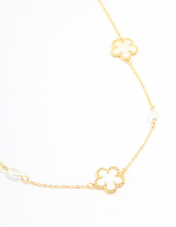 Gold Plated Brass Woven Wrist Cuff