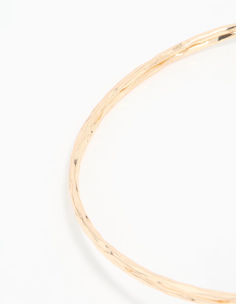 Gold Open Swirl Arm Cuff