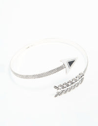 Silver Arrow Arm Cuff - link has visual effect only