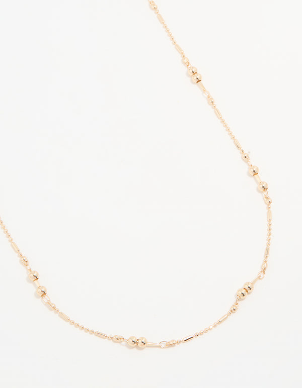 Gold Ball Fine Waist Chain