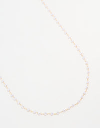 Gold Pearl Body Chain - link has visual effect only