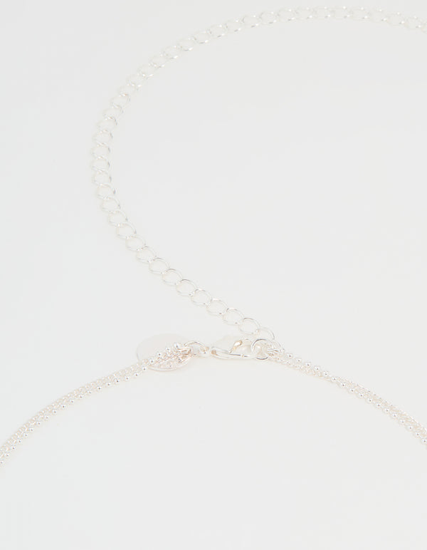 Silver Ball Layered Waist Chain