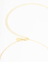 Gold Diamante & Ball Waist Chain - link has visual effect only