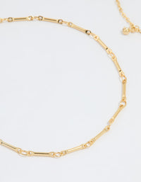 Gold Plated Diamante Droplet Chain Anklets 2-Pack - link has visual effect only