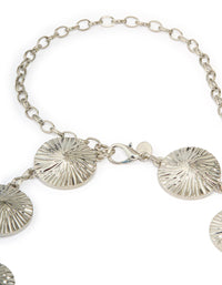 Silver Ridged Disc Belt - link has visual effect only