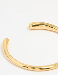 Gold Organic Open Wrist Cuff - link has visual effect only