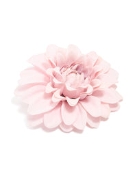 Pink Fabric Dahlia Flower Corsage - link has visual effect only