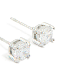 Surgical Steel 5mm Prism Stud Earrings - link has visual effect only