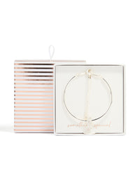 Silver Diamante Rondell Toggle Bracelet - link has visual effect only