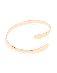 Gold Wrap Around Wrist Cuff - link has visual effect only