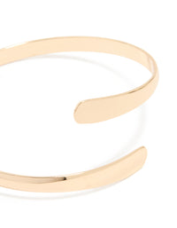 Gold Wrap Around Wrist Cuff - link has visual effect only