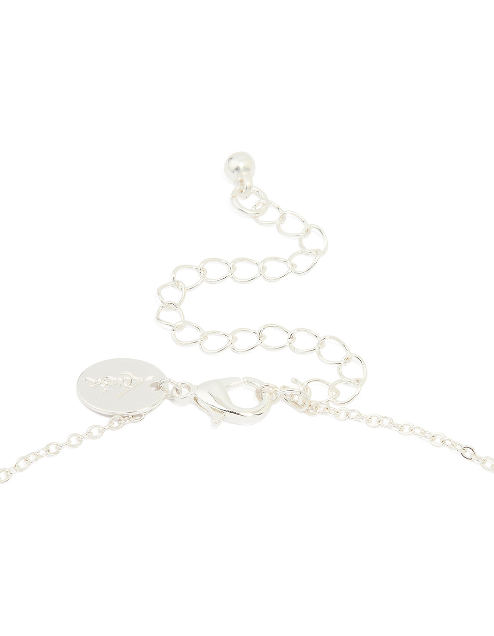 Silver Plated Cubic Zirconia Celestial Pendant Necklace