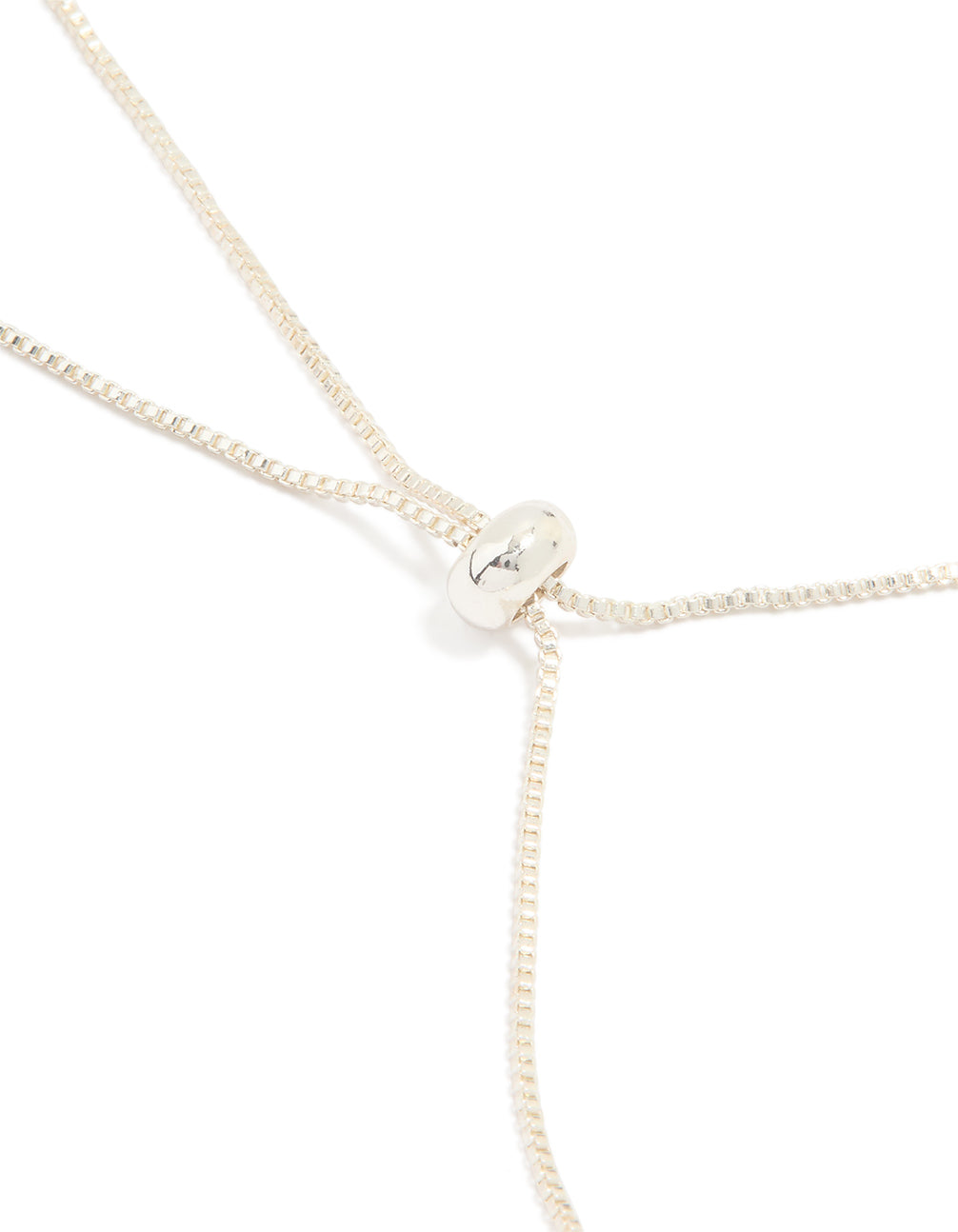 Silver Plated Cubic Zirconia Baguette Bow Toggle Bracelet