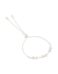 Silver Plated Pearl & Mini Butterfly Toggle Bracelet - link has visual effect only