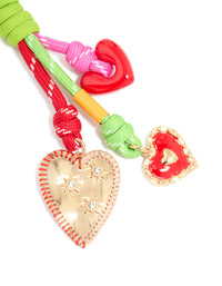 Rope & Heart Key Chain - link has visual effect only