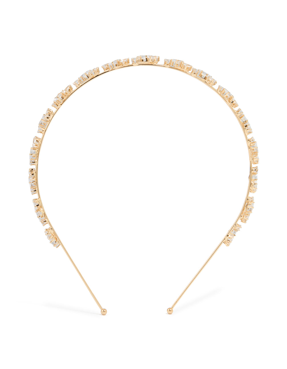 Gold Plated Wavy Vine Headband